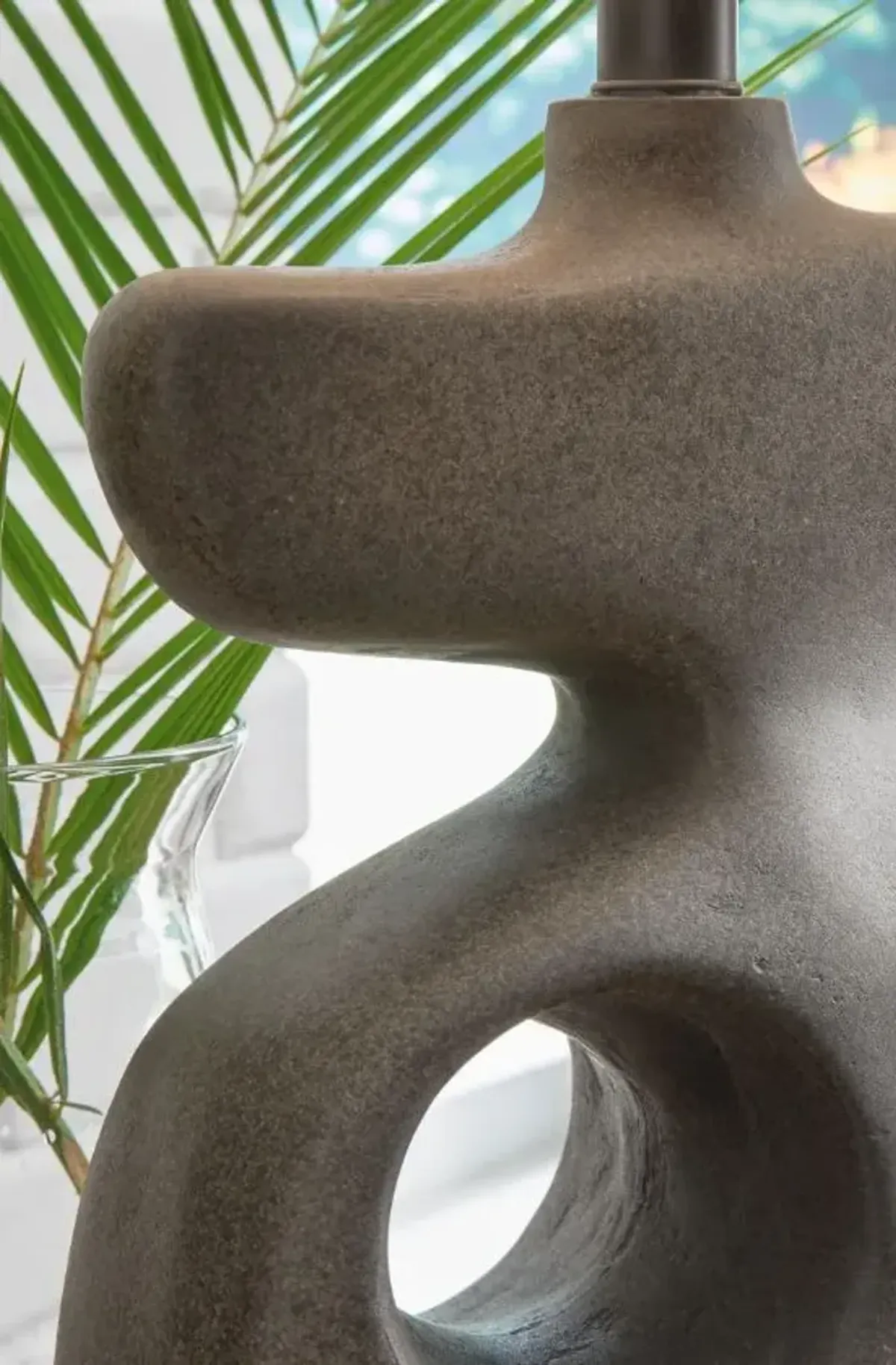 Signature Design by Ashley® Danacy Distressed Black Table Lamp