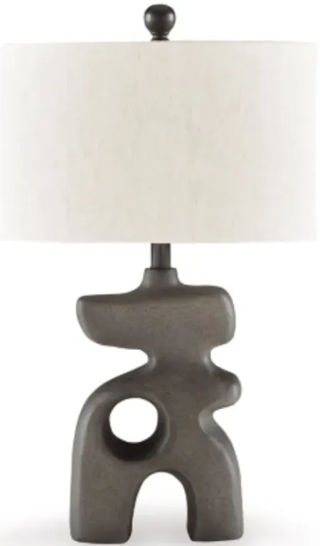 Signature Design by Ashley® Danacy Distressed Black Table Lamp