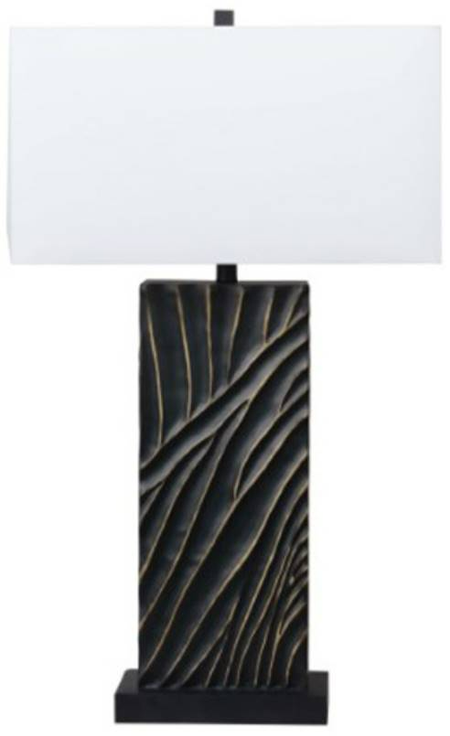 Signature Design by Ashley® Bartlen Black/Gold Table Lamp