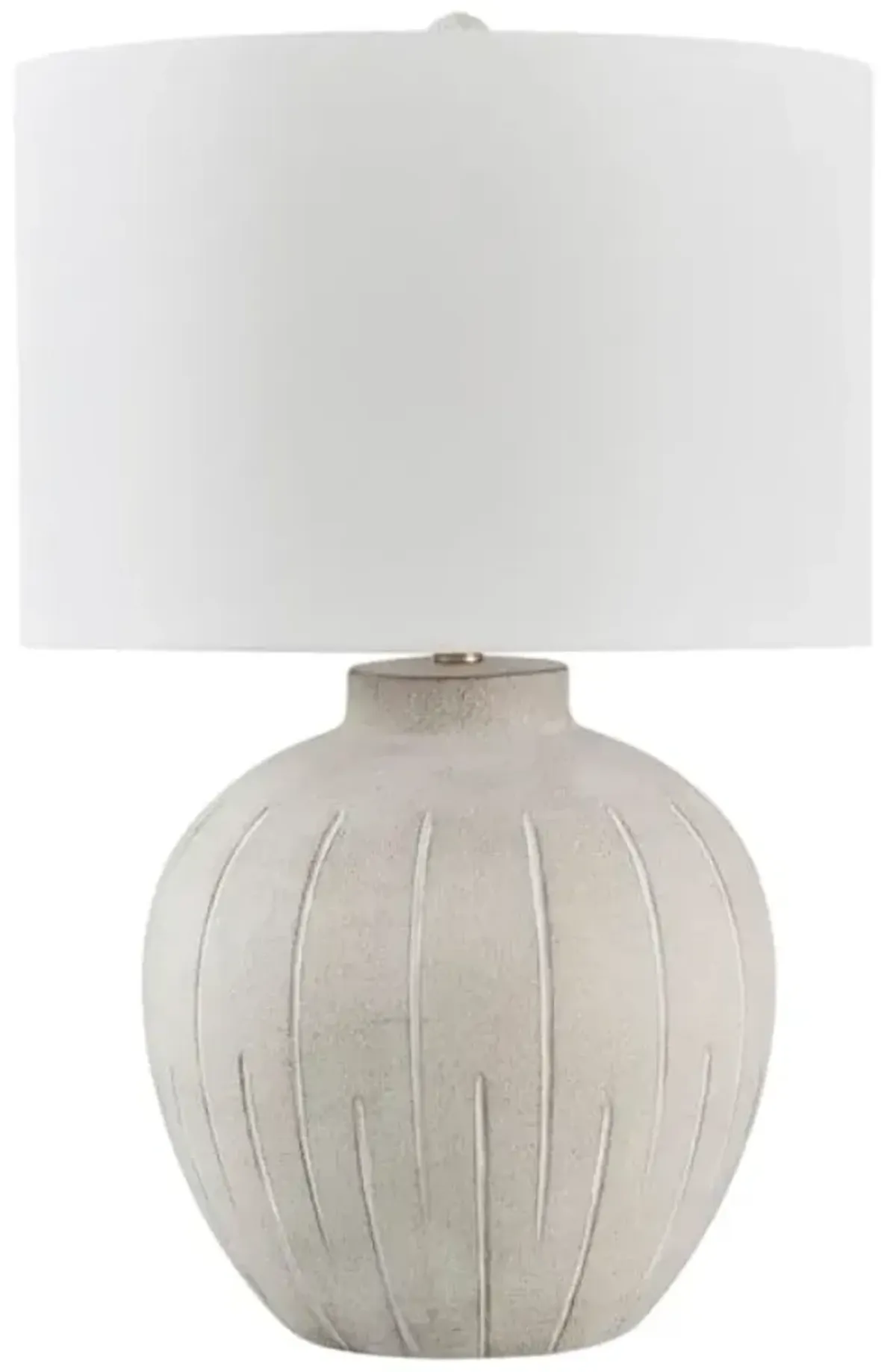 Signature Design by Ashley® Calbert Warm Gray Table Lamp