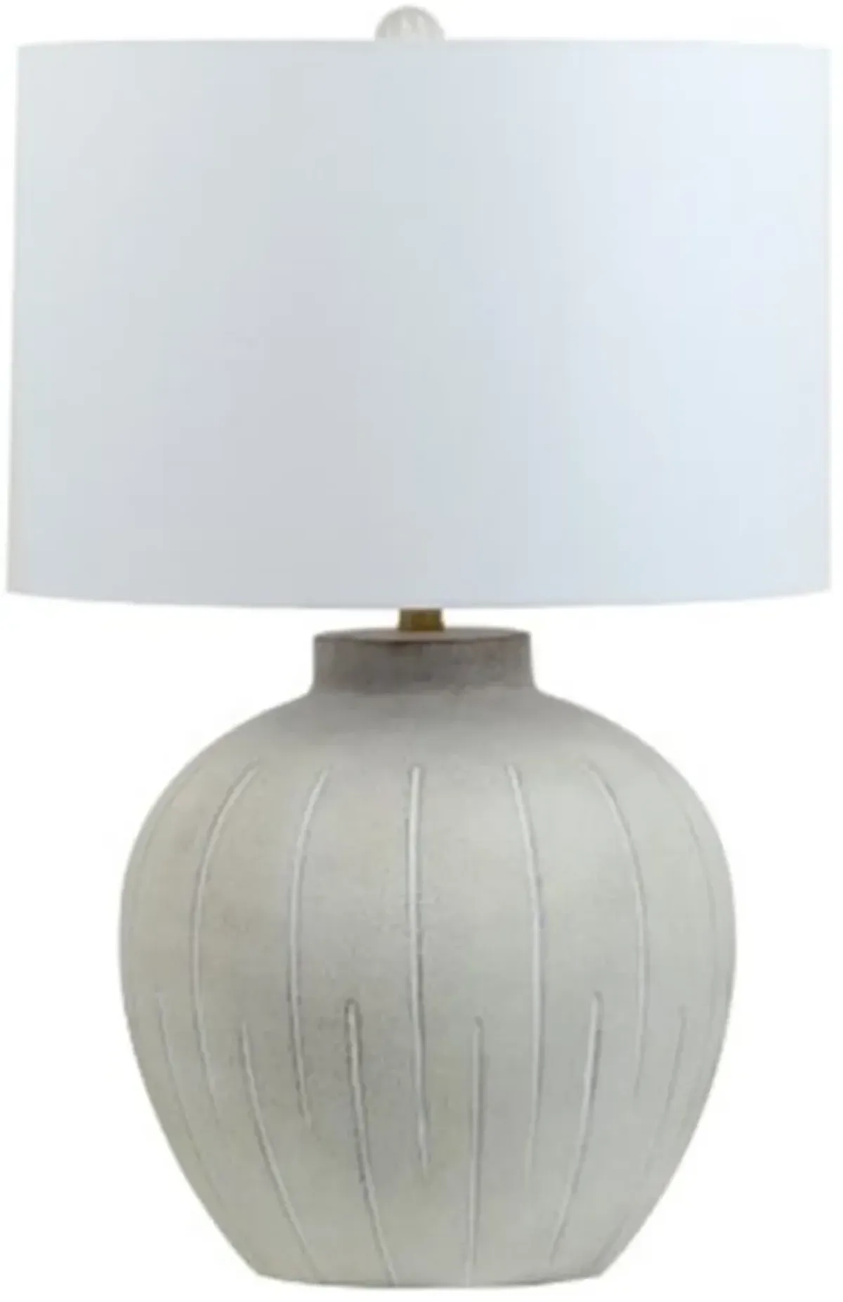 Signature Design by Ashley® Calbert Warm Gray Table Lamp