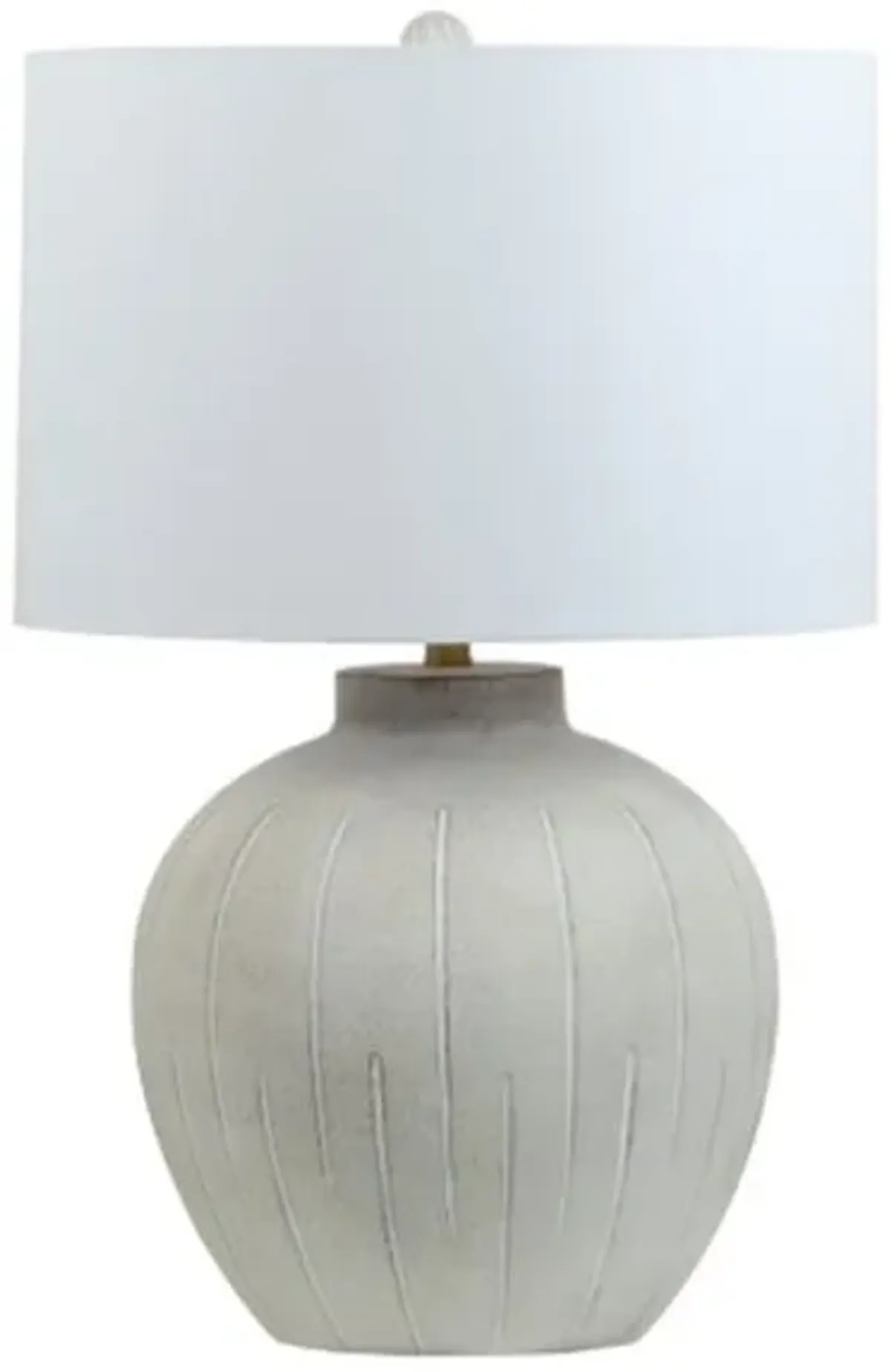 Signature Design by Ashley® Calbert Warm Gray Table Lamp