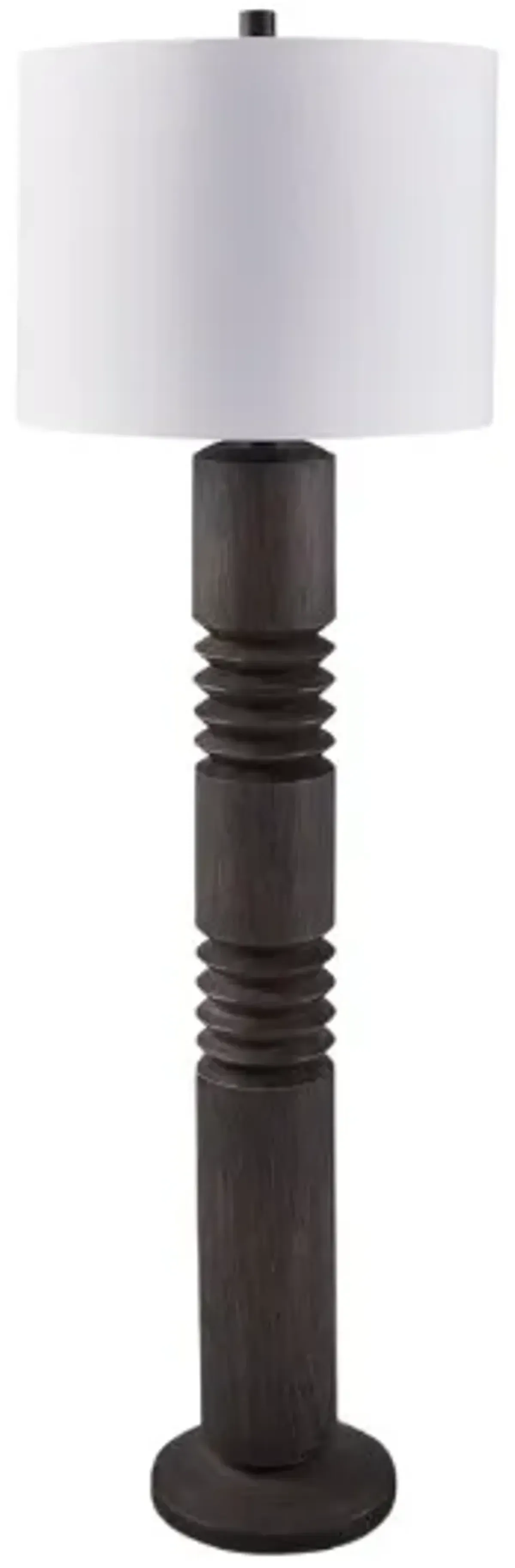 Signature Design by Ashley® Fainwell Distressed Black Floor Lamp