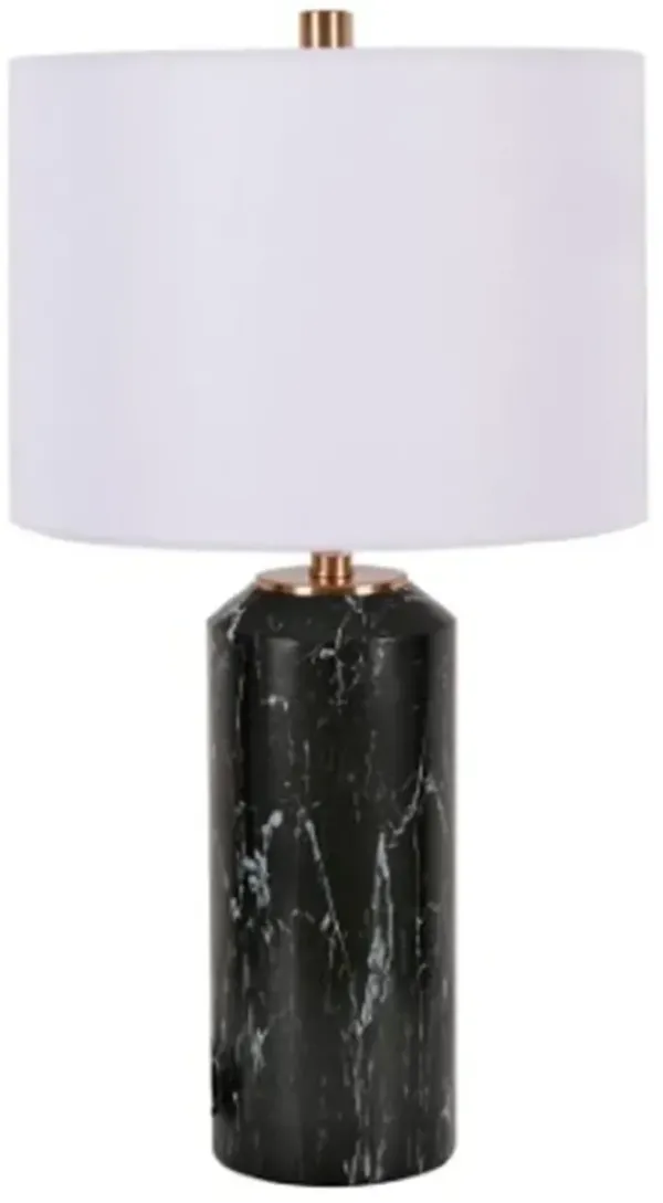 Signature Design by Ashley® Hanzila Black/Gold Table Lamp