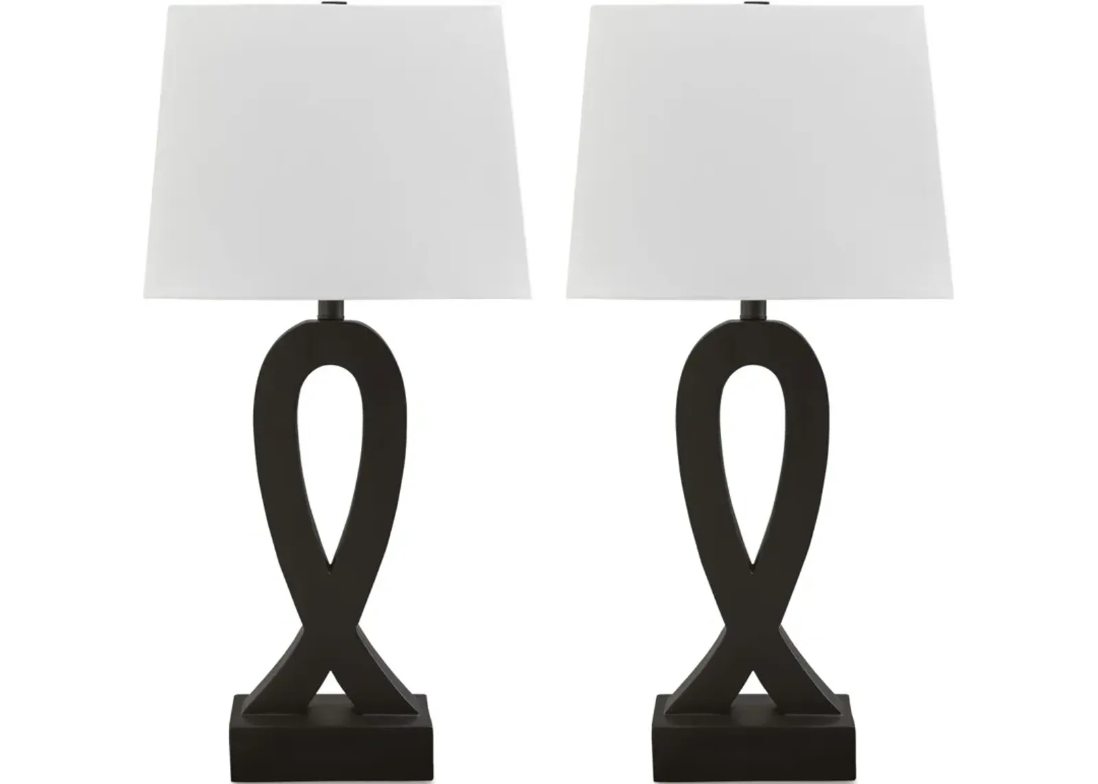 Signature Design by Ashley® Markellton 2-Piece Black Table Lamp