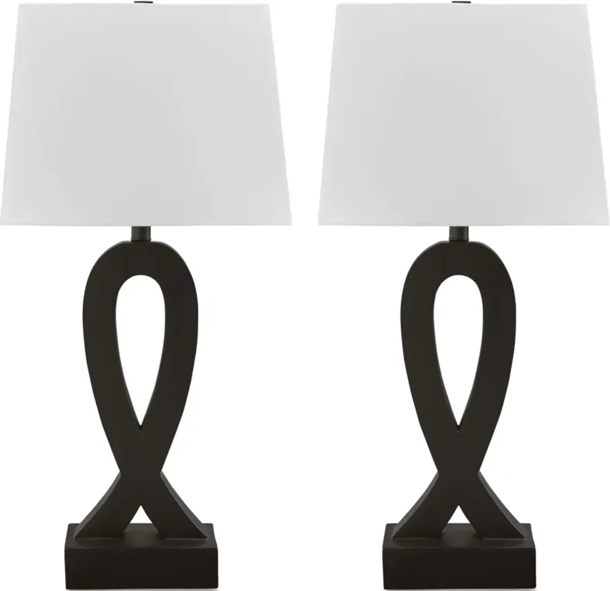 Signature Design by Ashley® Markellton 2-Piece Black Table Lamp