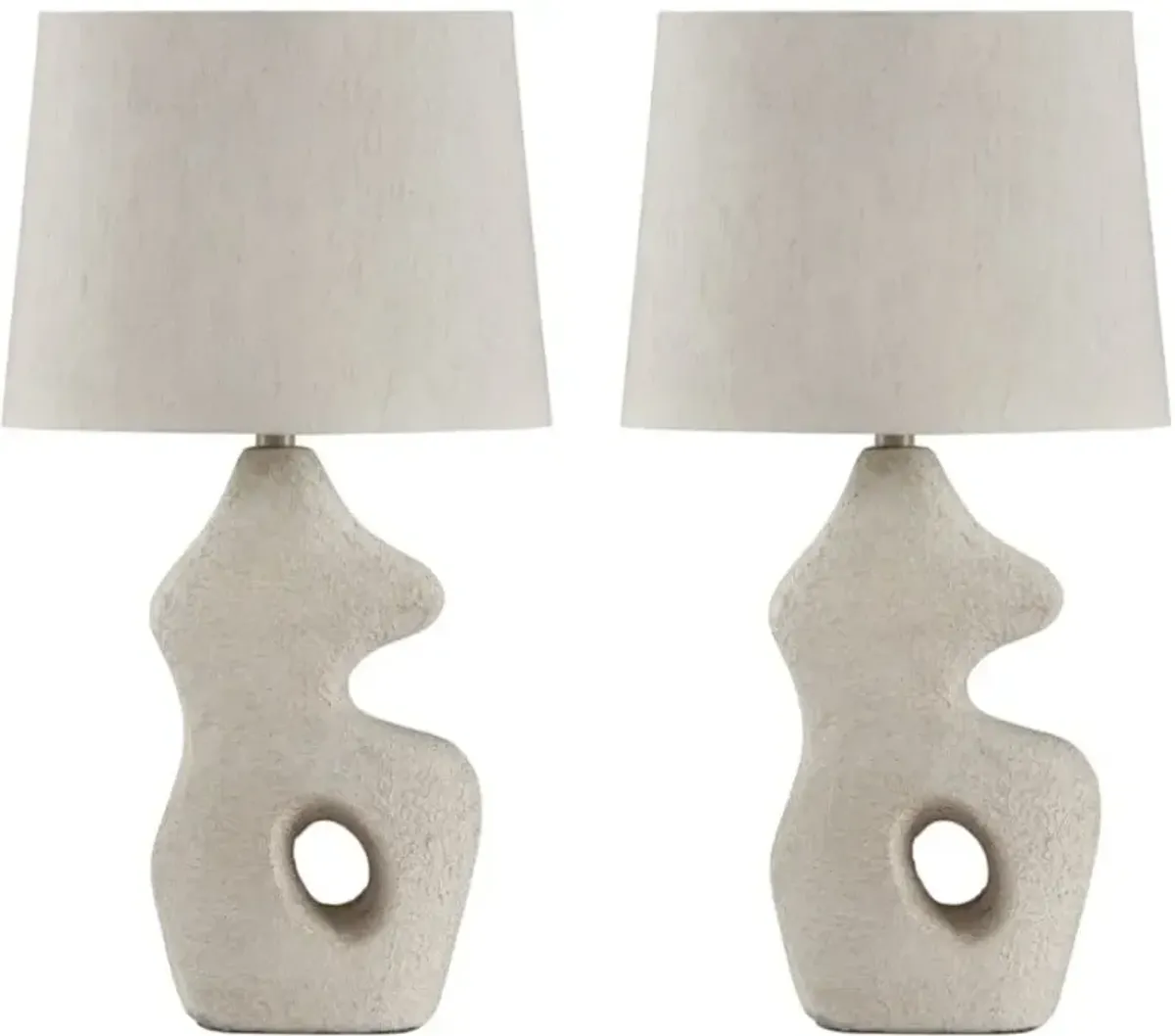 Signature Design by Ashley® Chadrich Antique Beige Table Lamp