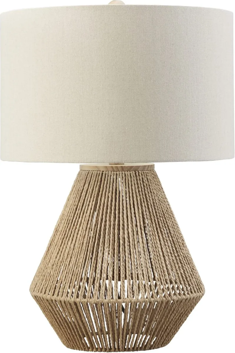 Signature Design by Ashley® Clayman Natural/Brown Table Lamp