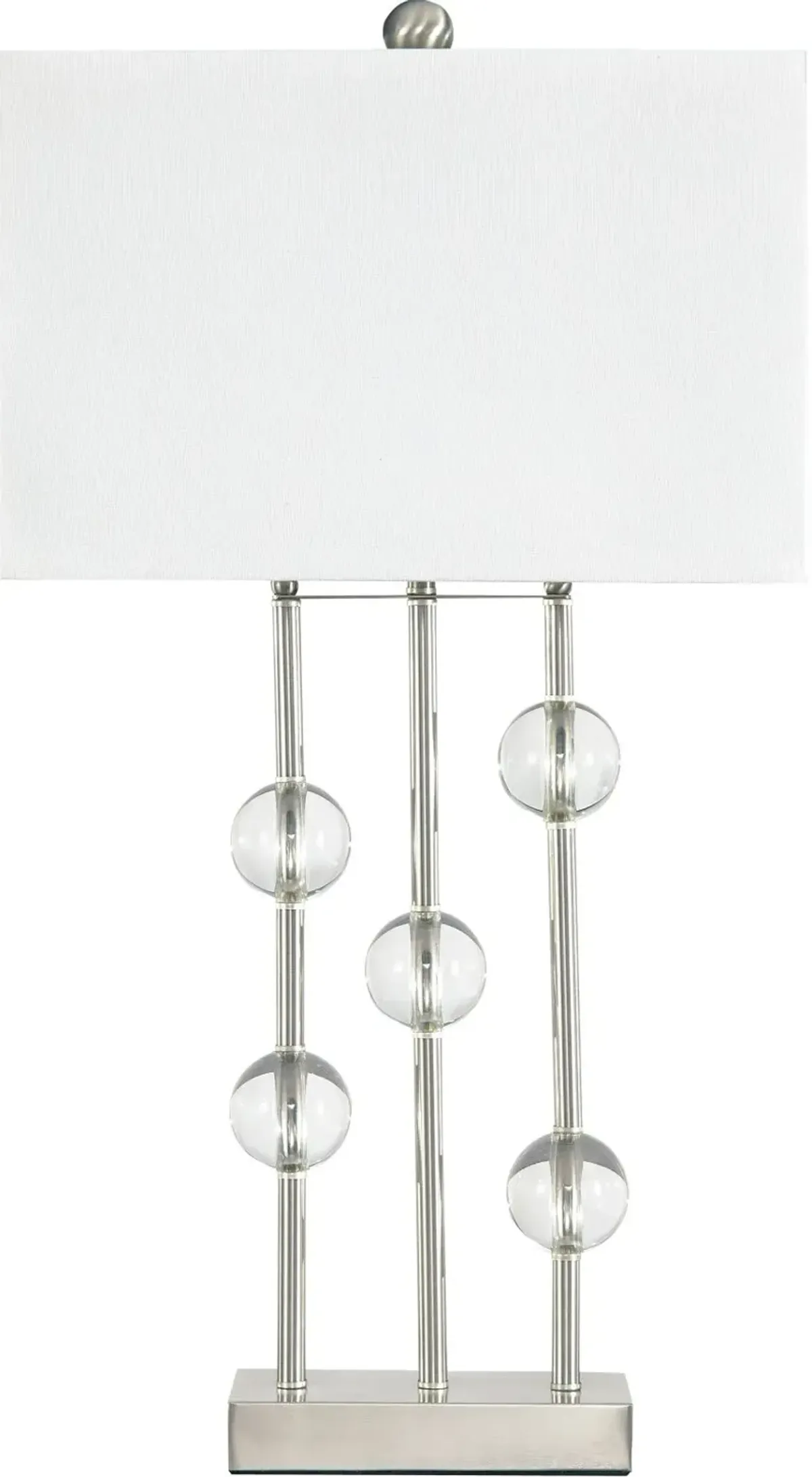 Signature Design by Ashley® Jaala Clear/Silver Table Lamp