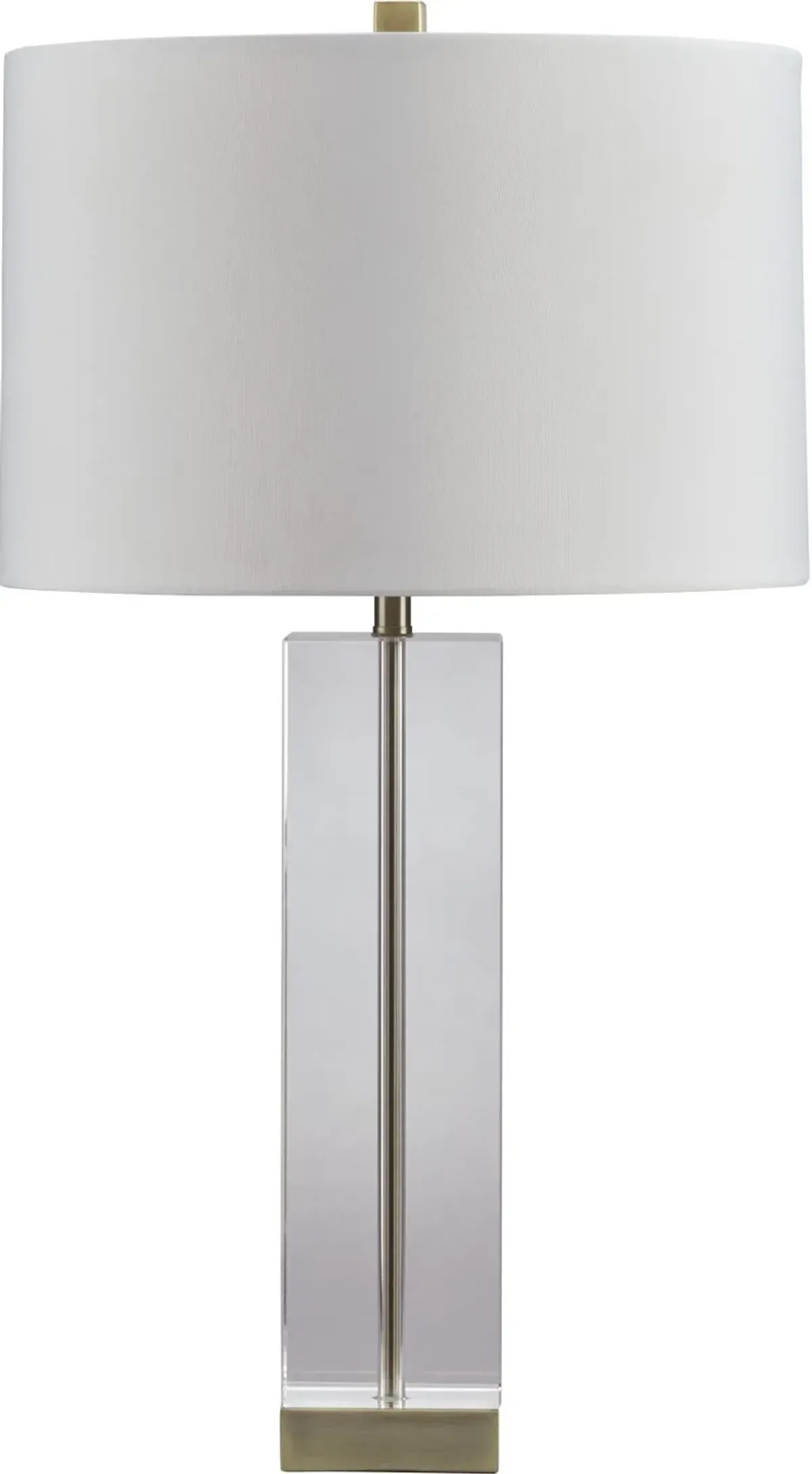 Signature Design by Ashley® Teelsen Gold/White Crystal Table Lamp