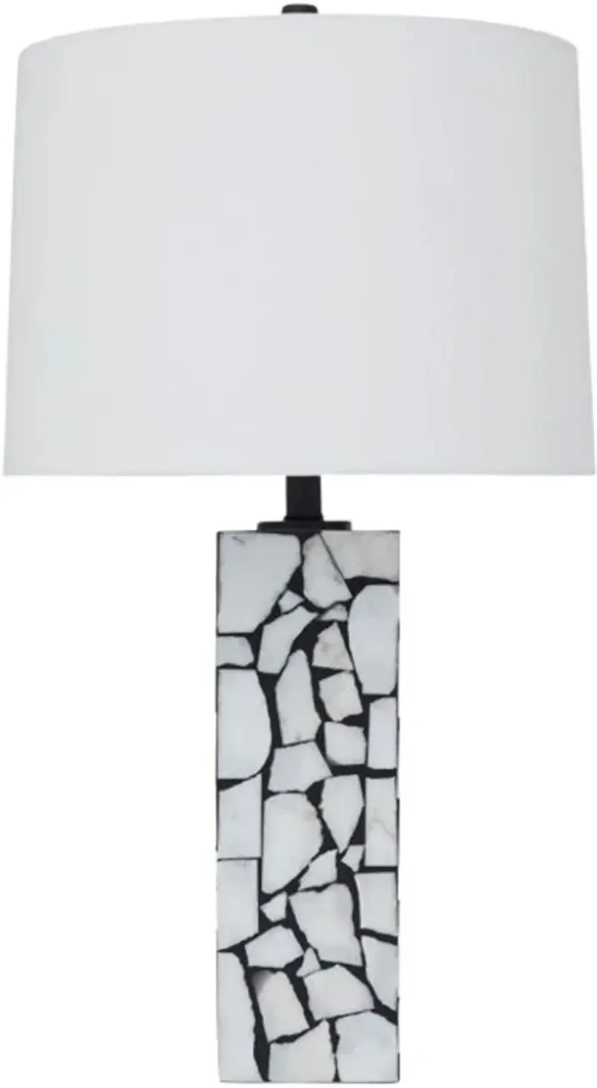 Signature Design by Ashley® Macaria Black/White Table Lamp