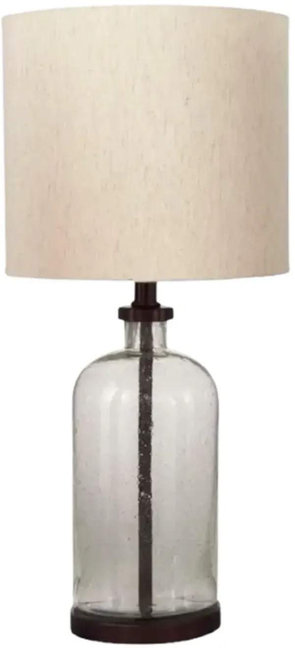 Signature Design by Ashley® Bandile Bronze/Clear Table Lamp