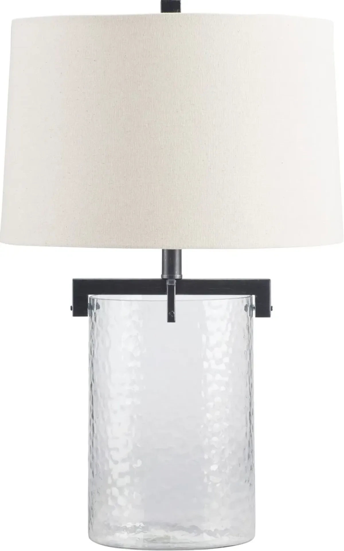 Signature Design by Ashley® Fentonley Antique Black/Clear Table Lamp