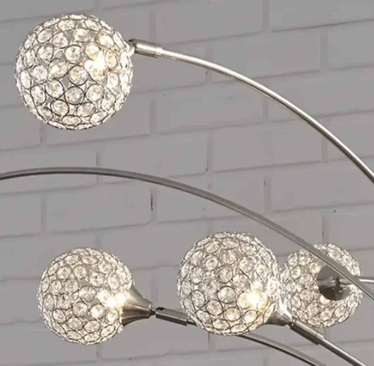Signature Design by Ashley® Winter Silver Arc Lamp