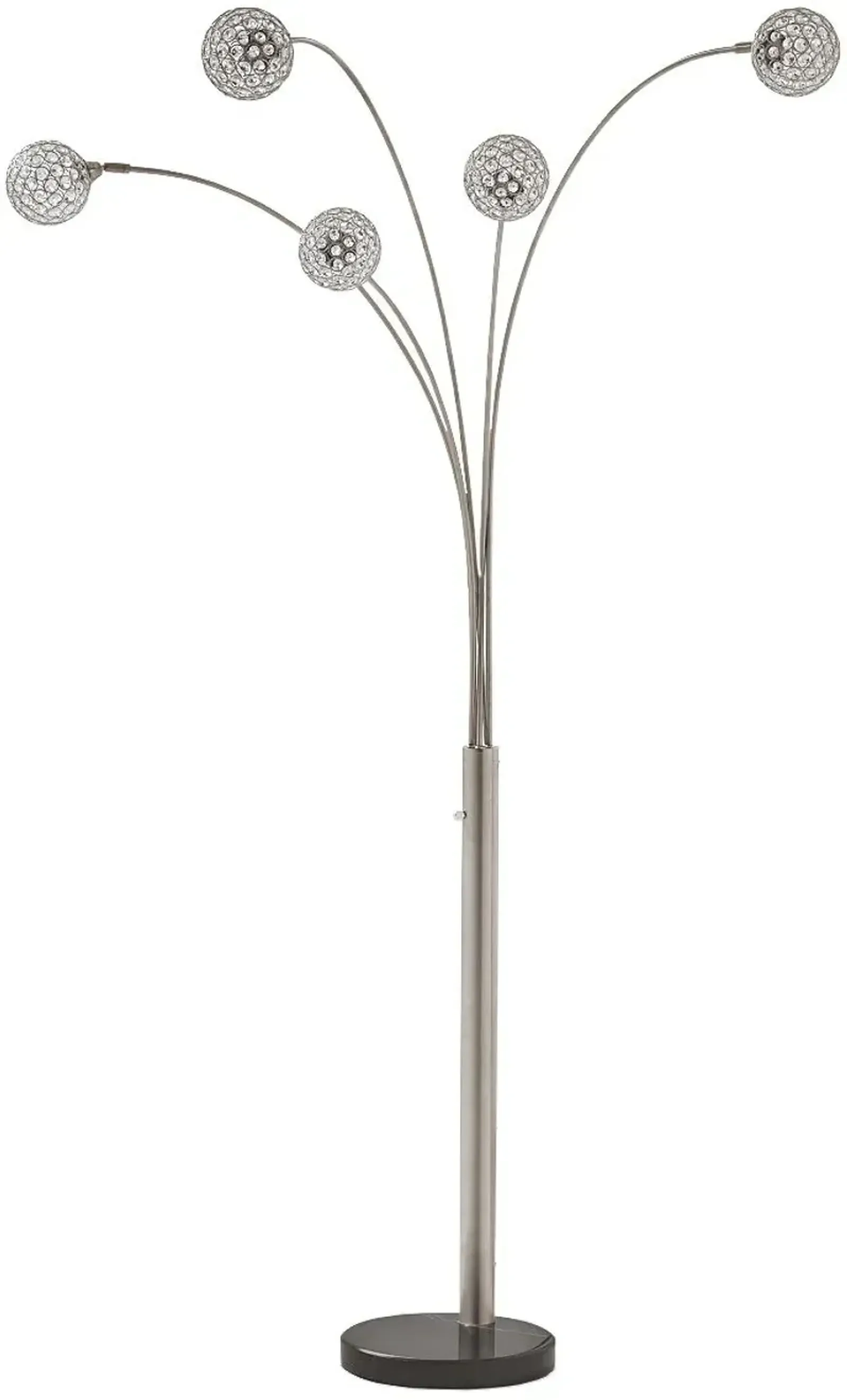 Signature Design by Ashley® Winter Silver Arc Lamp