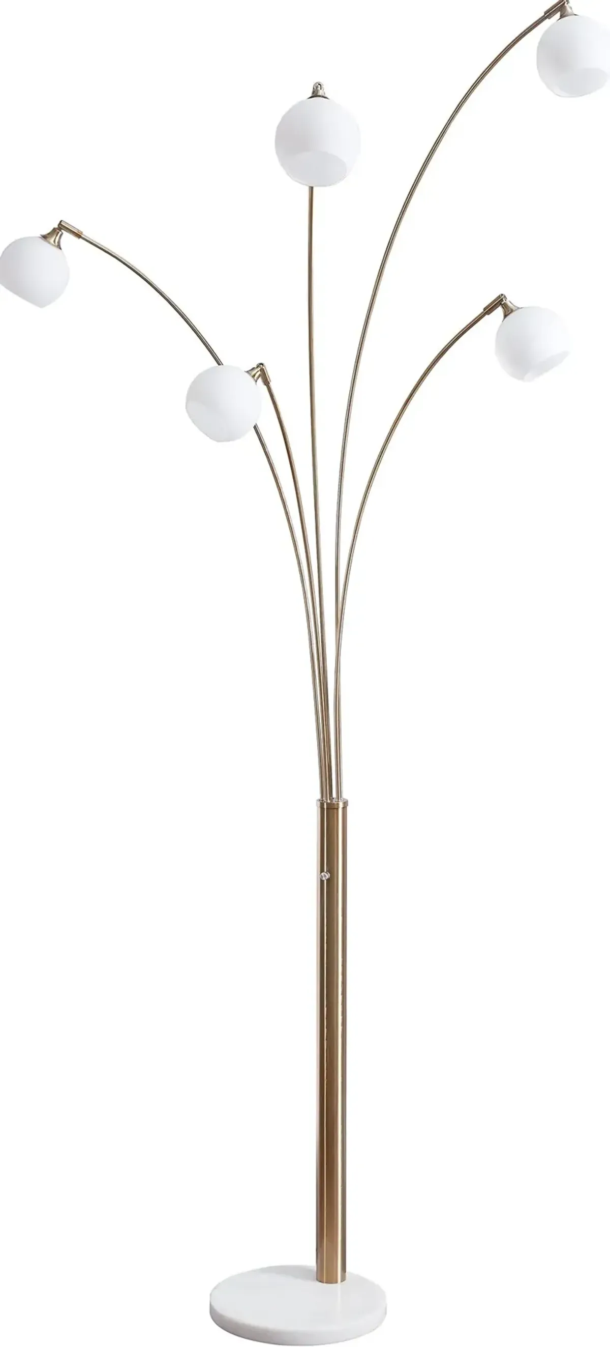 Signature Design by Ashley® Taliya Champagne/White Floor Lamp