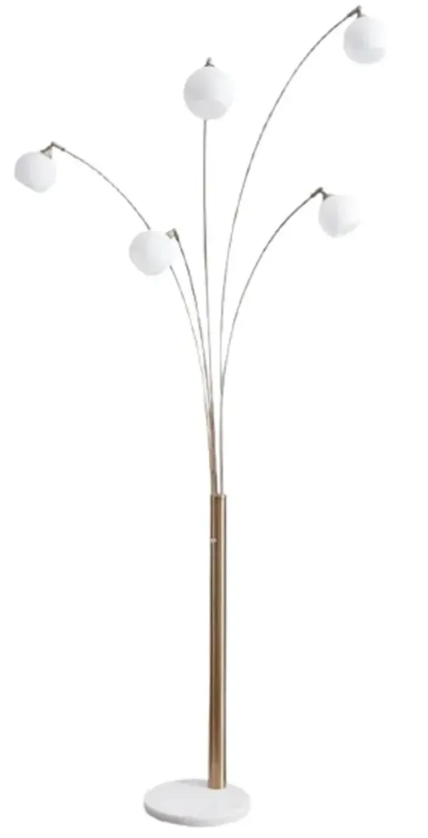 Signature Design by Ashley® Taliya Champagne/White Floor Lamp