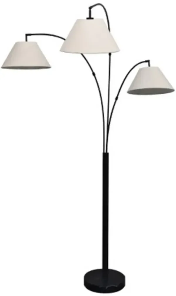 Signature Design by Ashley® Gibbswellner Black Arc Lamp