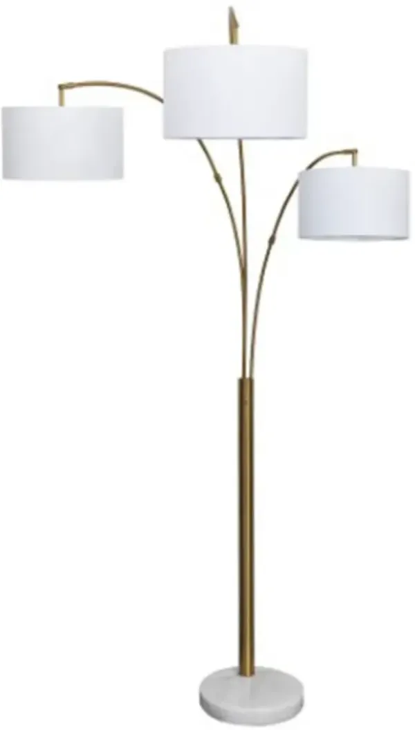 Signature Design by Ashley® Valo Gold Arc Lamp