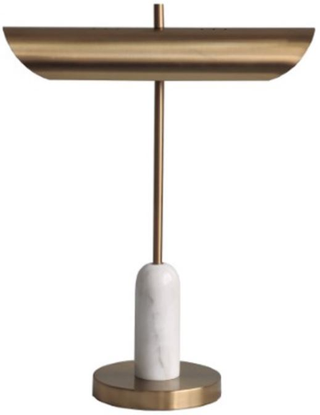Signature Design by Ashley® Rowleigh Gold/White Desk Lamp