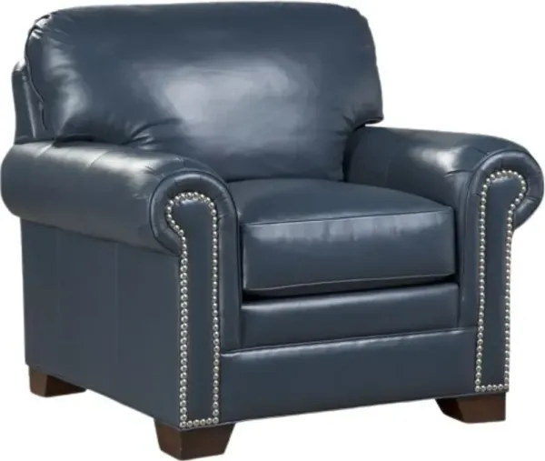 Craftmaster® CM Leather Copola/Manhattan Chair