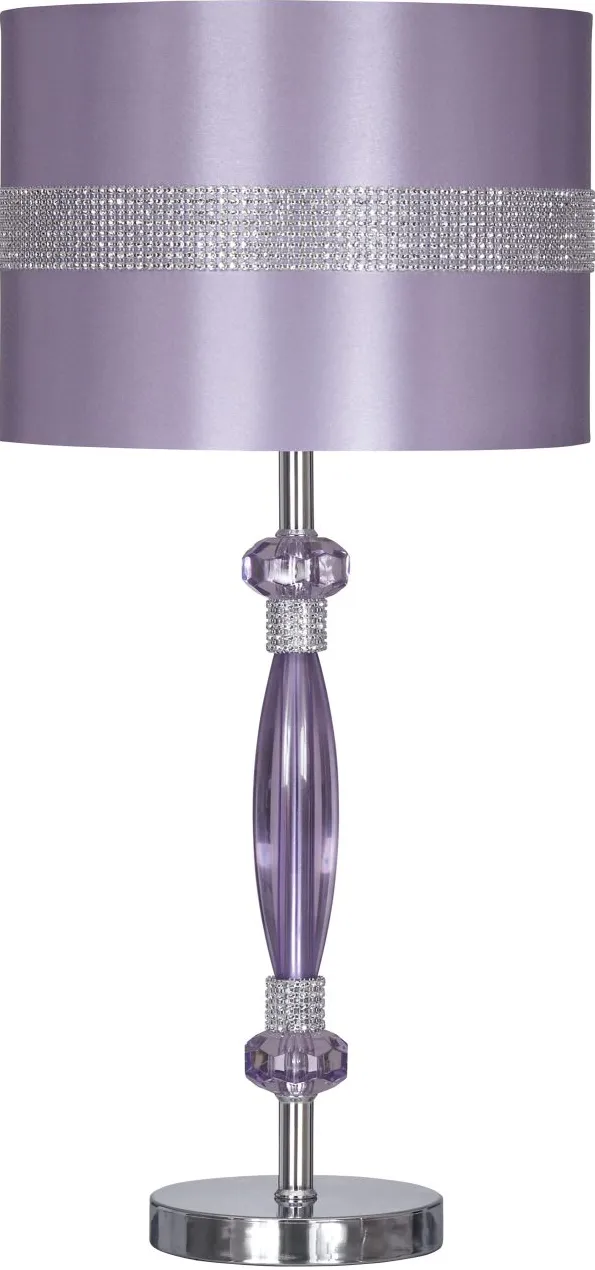 Signature Design by Ashley® Nyssa Purple Metal Table Lamp