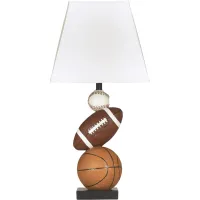 Signature Design by Ashley® Nyx Brown/Orange Table Lamp