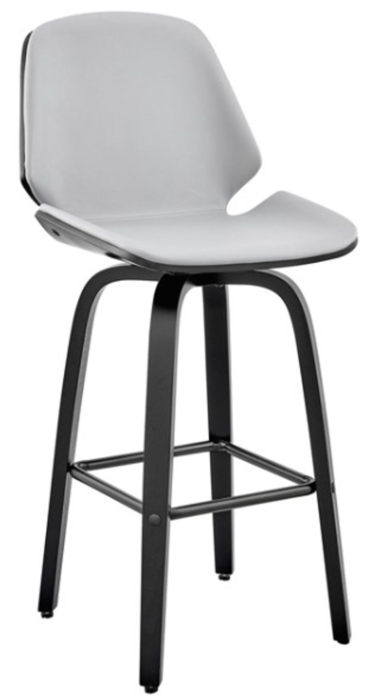 Armen Living Arabella Gray Bar Stool