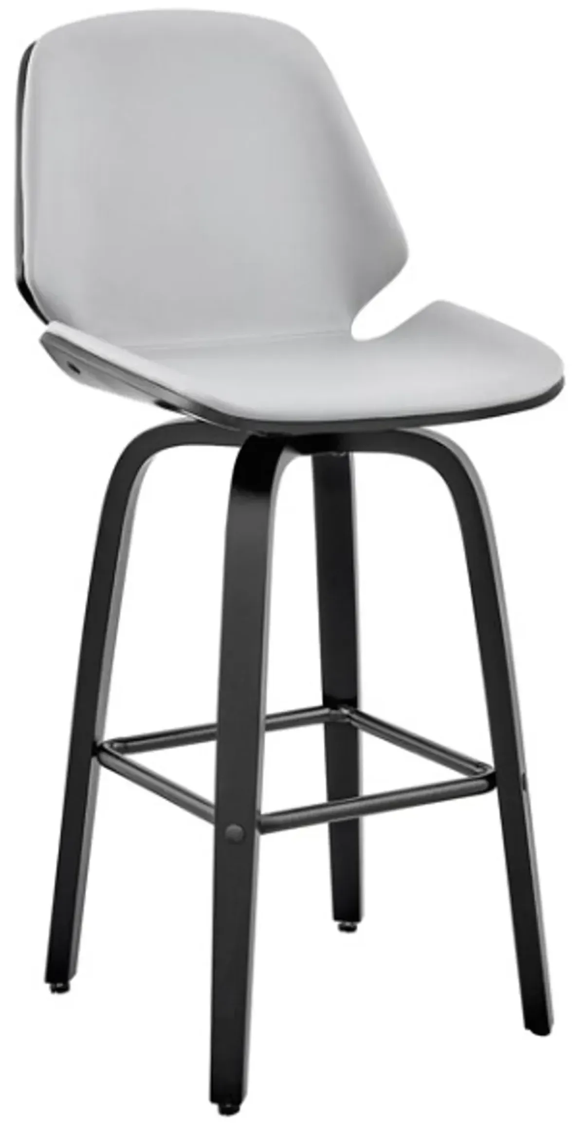 Armen Living Arabella Gray Bar Stool