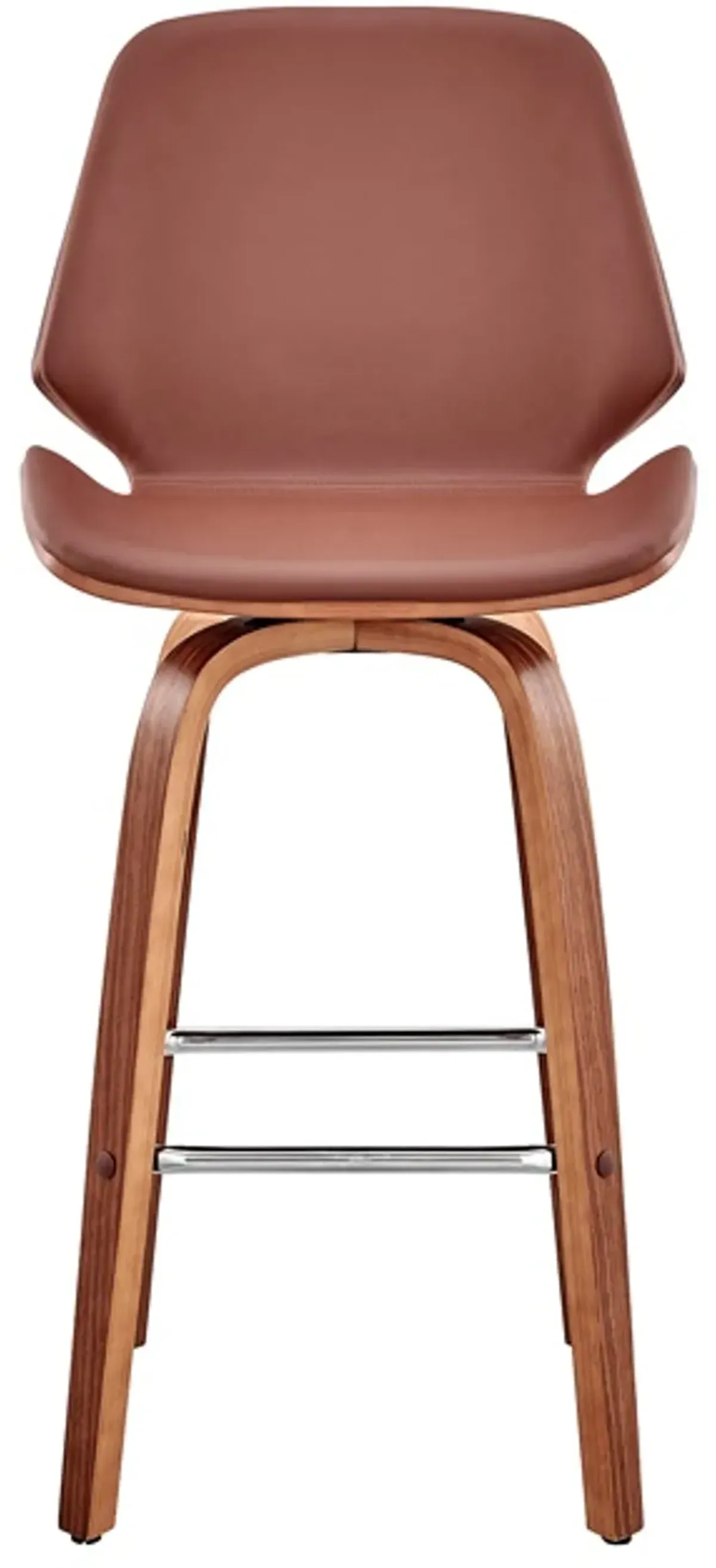 Armen Living Arabella Brown 26" Bar Stool