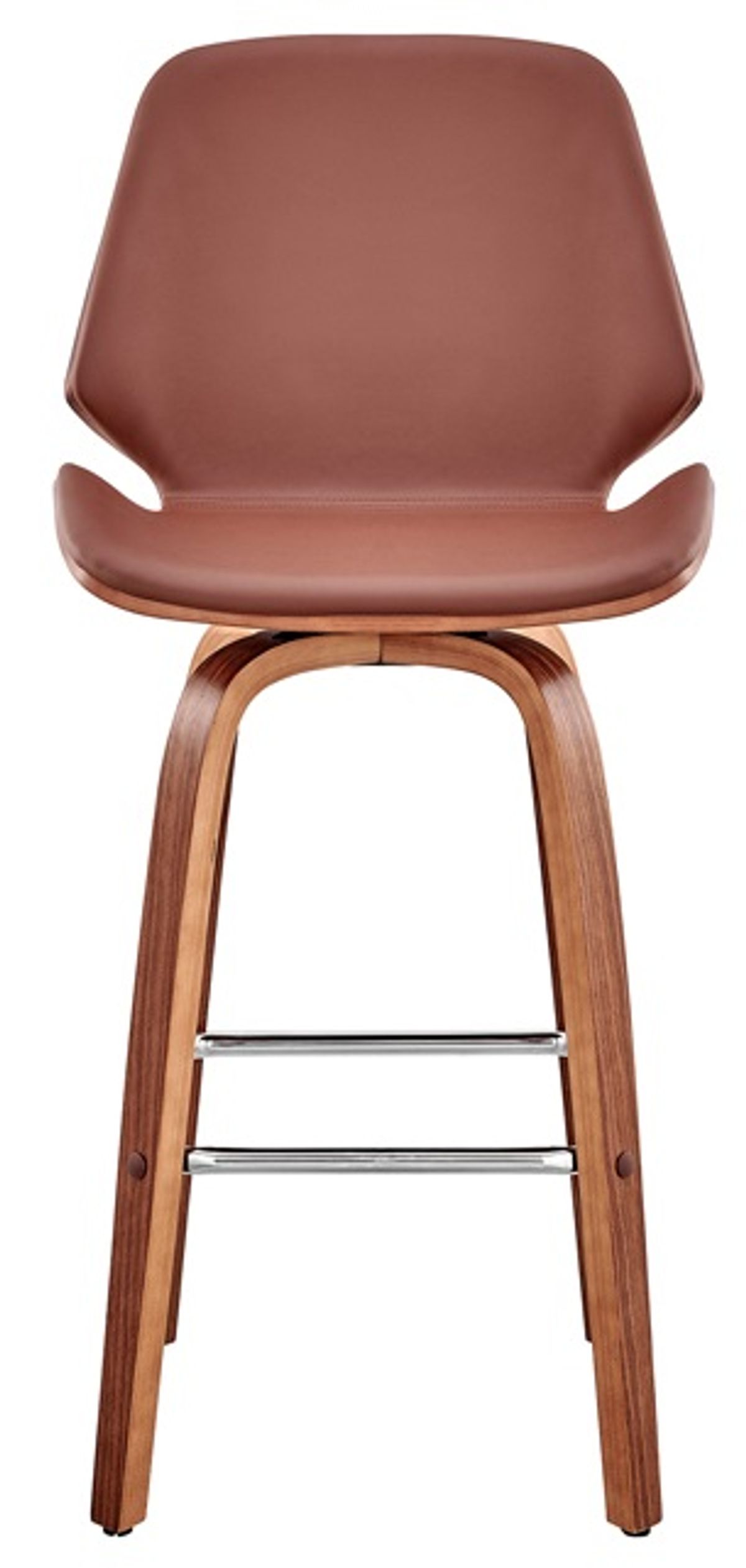 Armen Living Arabella Brown 26" Bar Stool