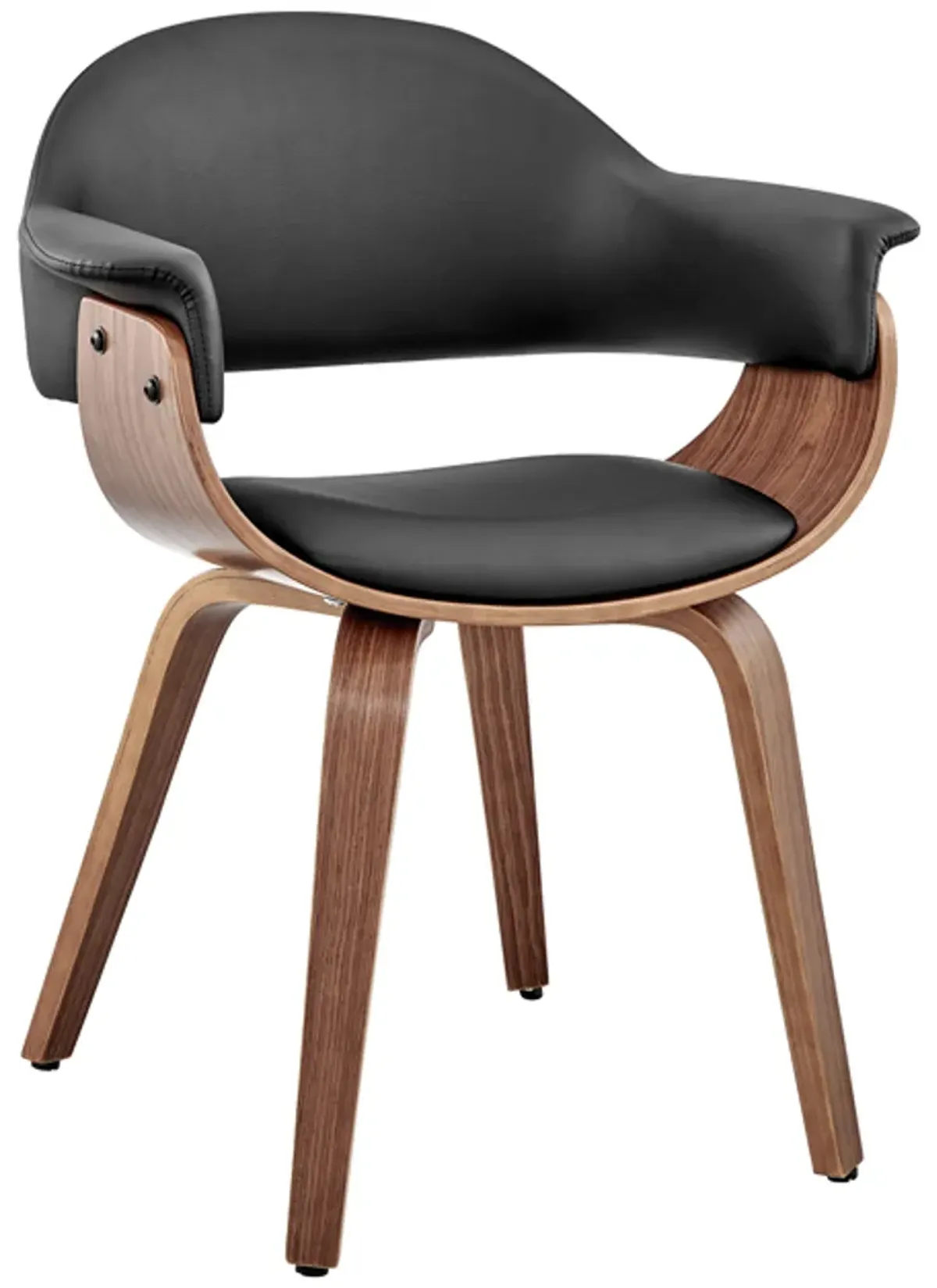 Armen Living Adalyn Black Dining Chair