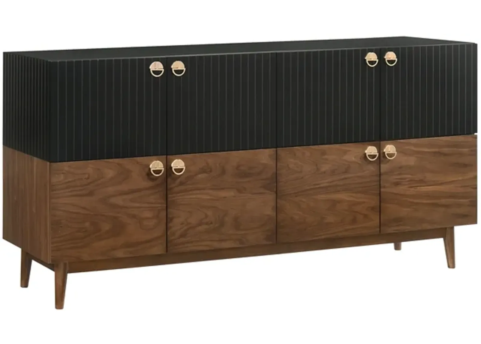 Armen Living Amigo Black/Walnut Buffet