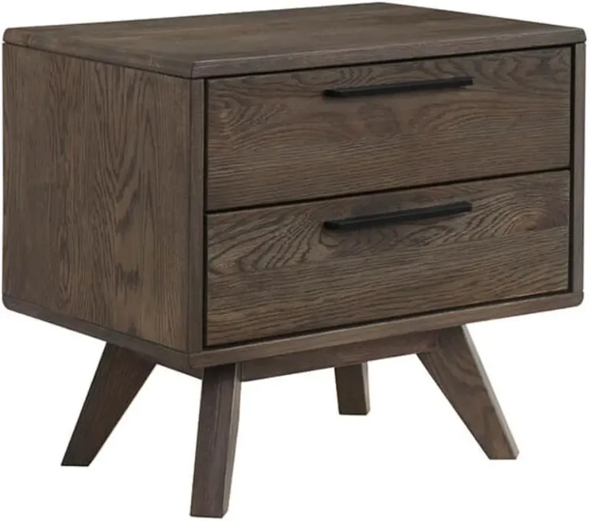 Armen Living Astoria Dark Brown Nightstand