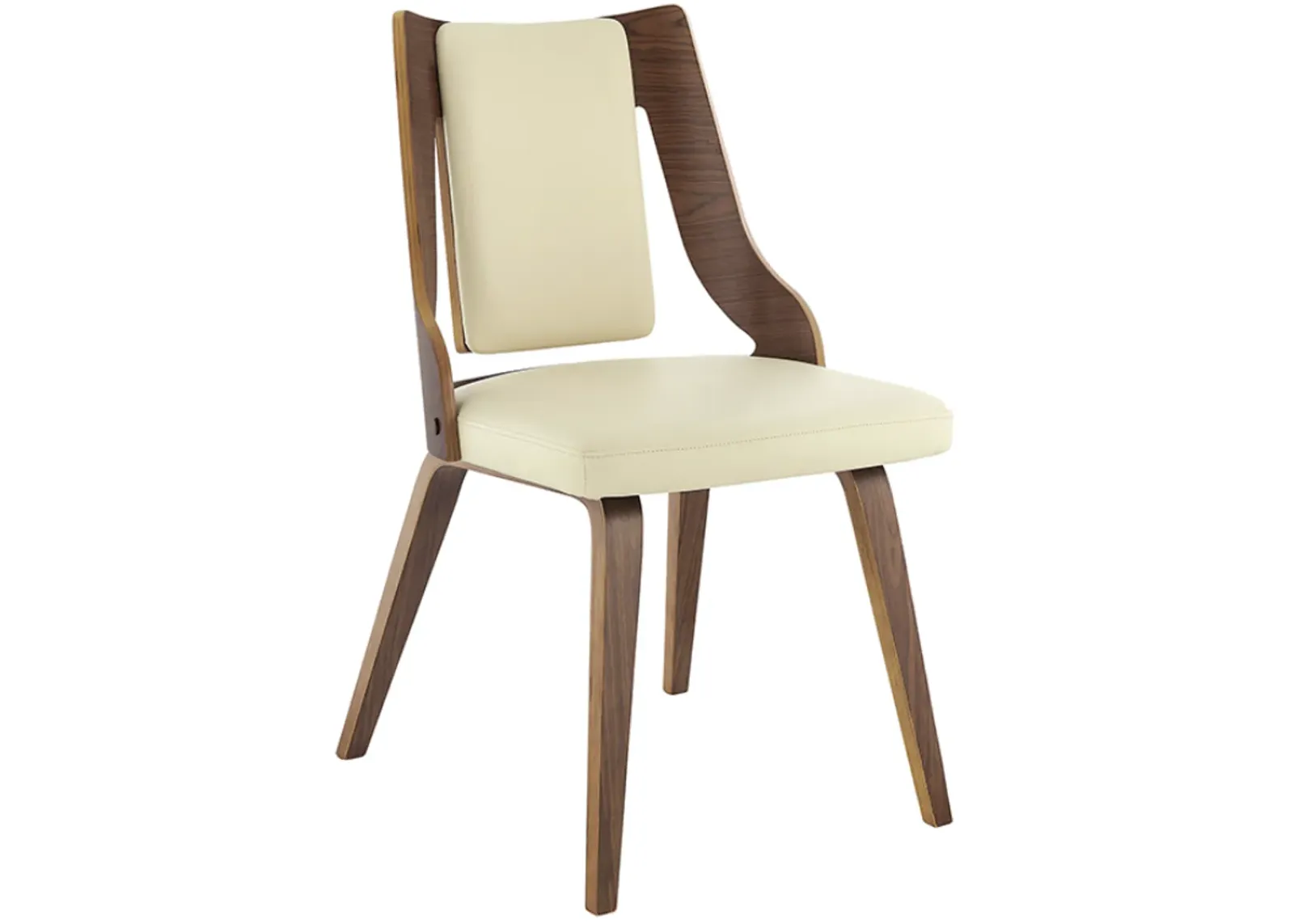 Armen Living Aniston 2-Piece Cream Dining Chairs