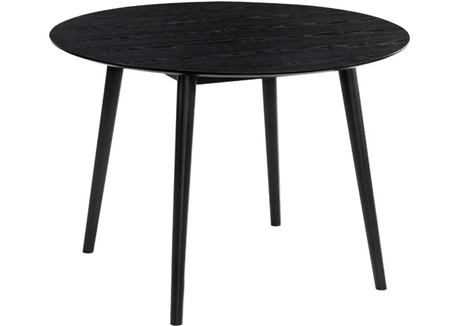 Armen Living Arcadia Black 42" Round Dining Table