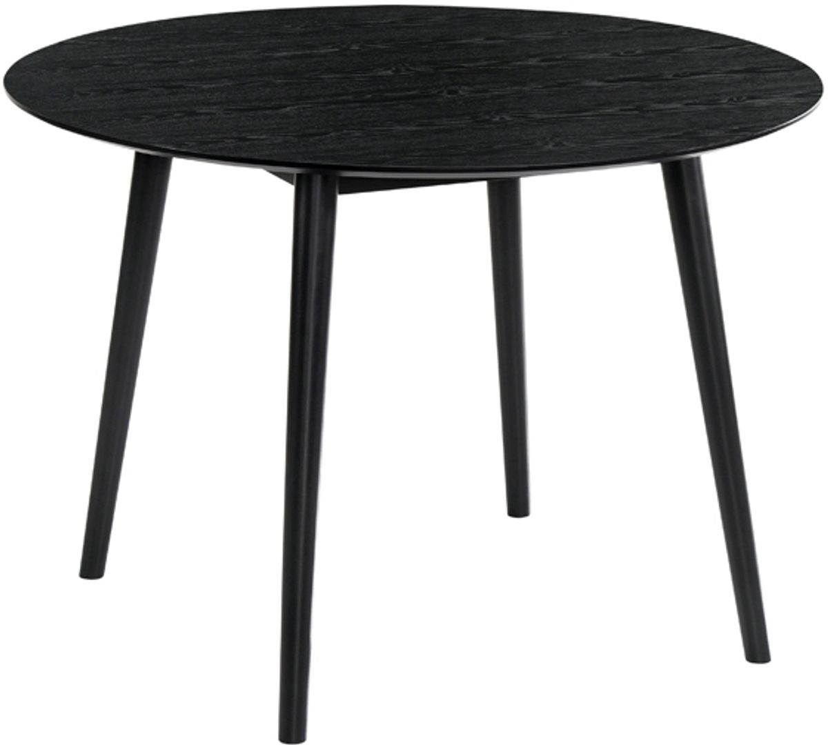 Armen Living Arcadia Black 42" Round Dining Table