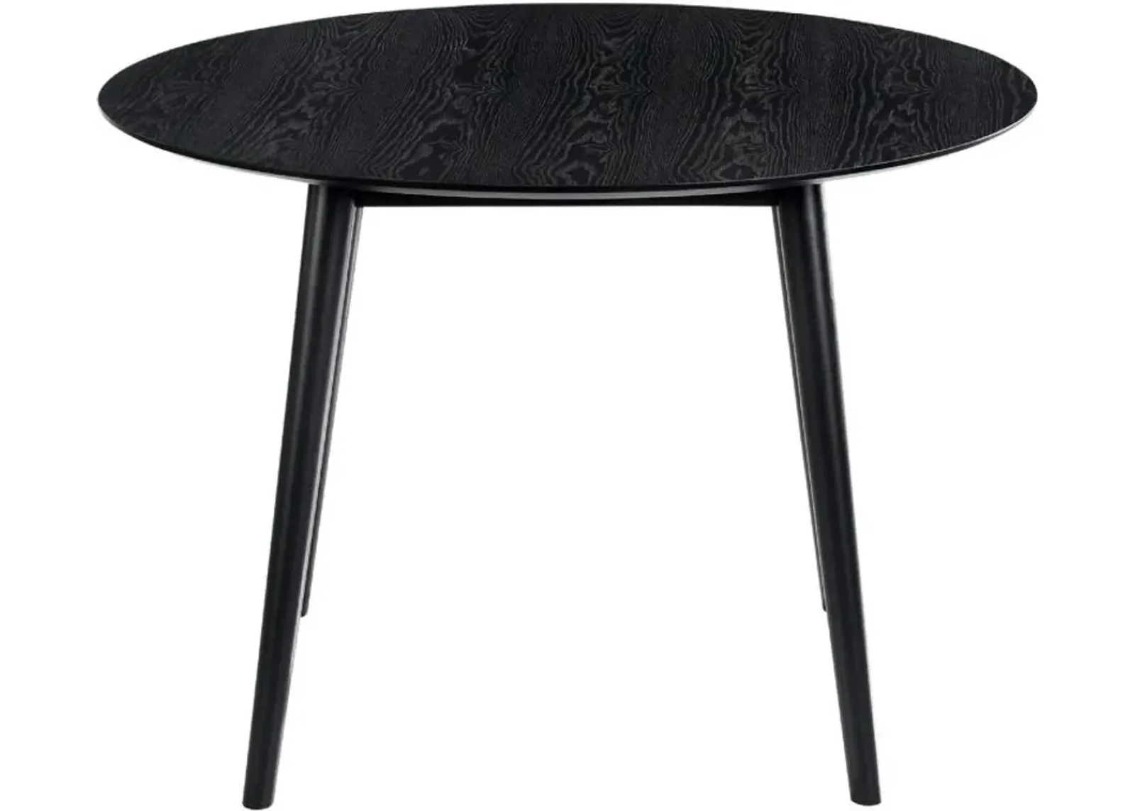 Armen Living Arcadia Black 48" Round Dining Table