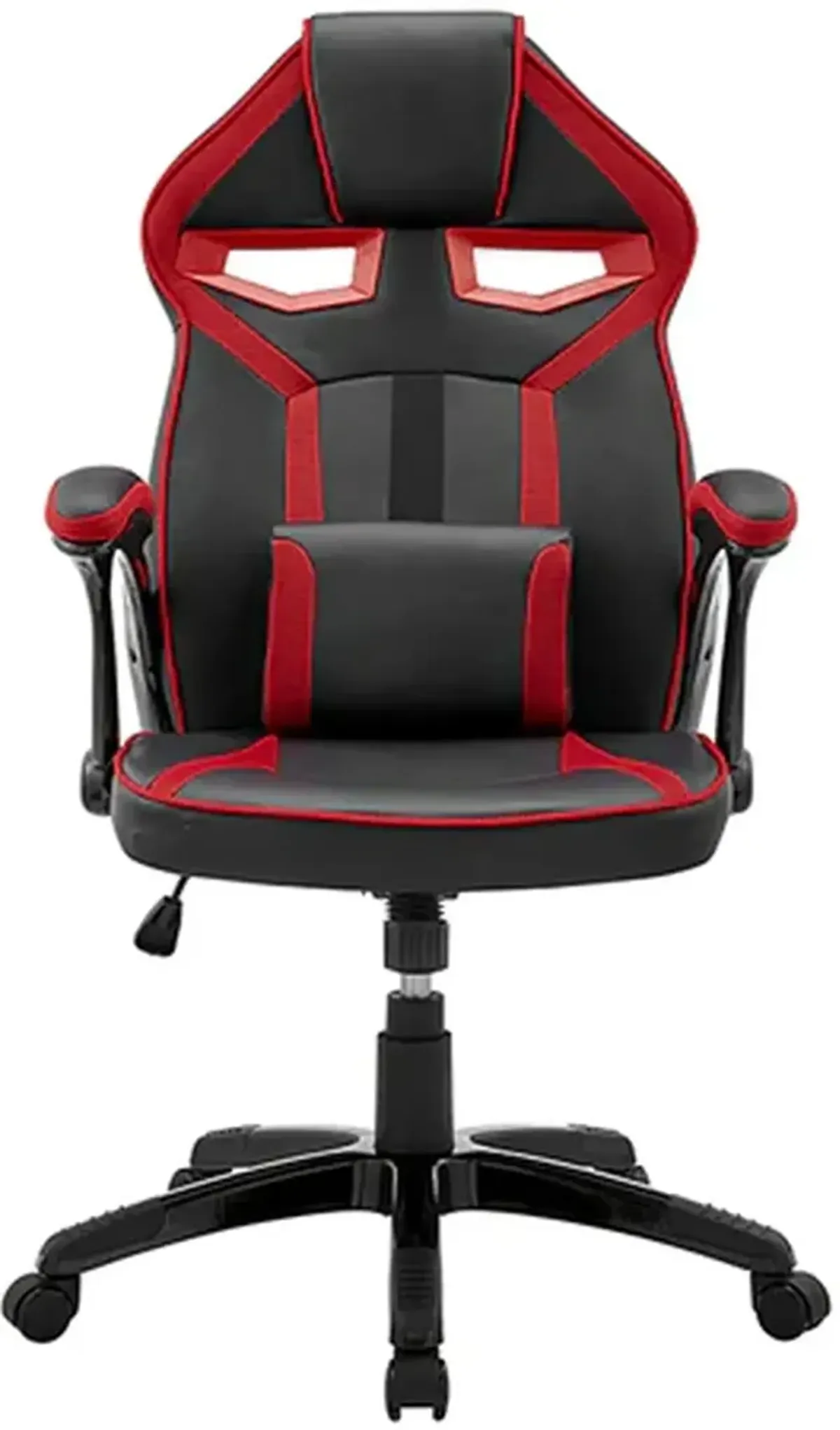 Armen Living Aspect Black/Red Adjustable Racing Gaming Chair
