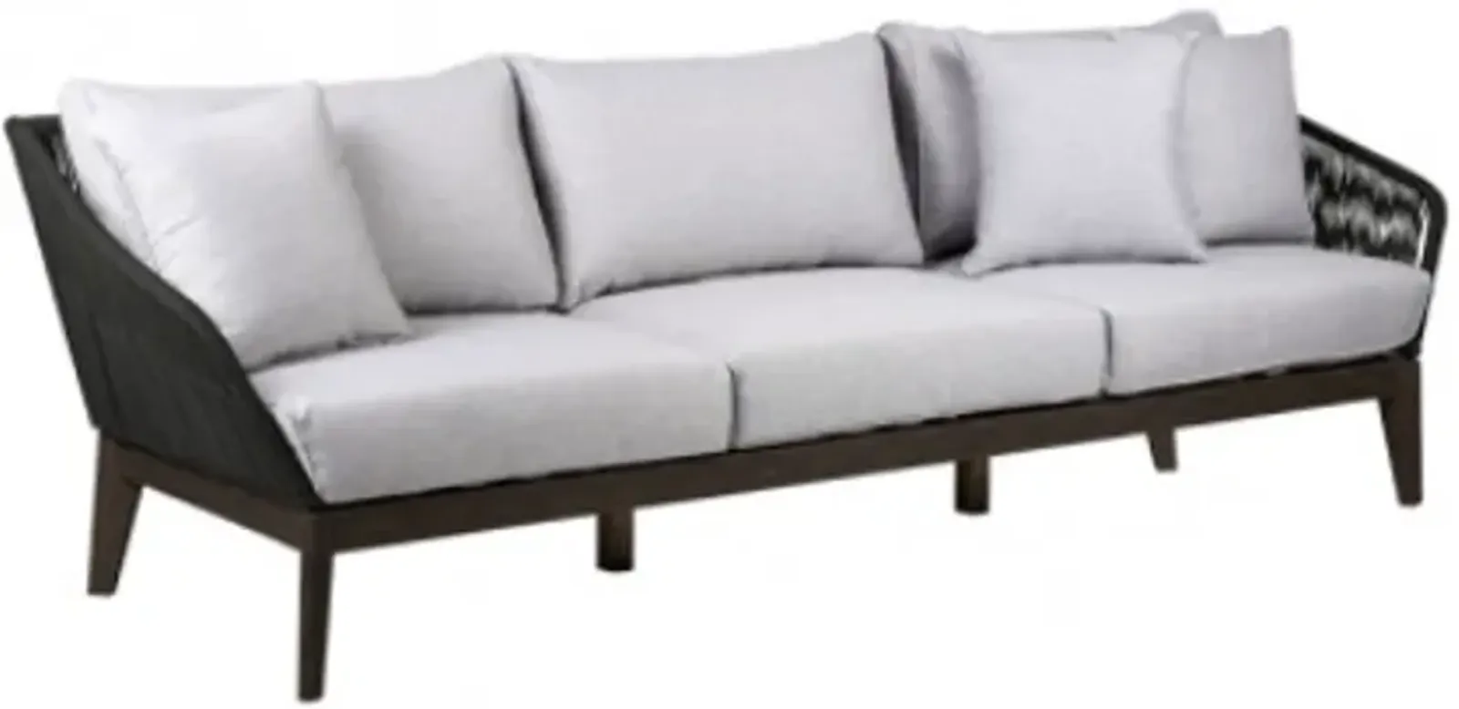 Armen Living Athos Charcoal Sofa