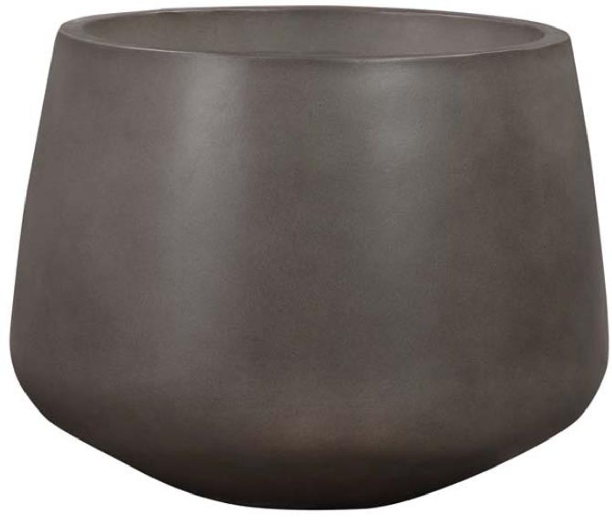 Armen Living Amethyst Grey Indoor or Outdoor Planter