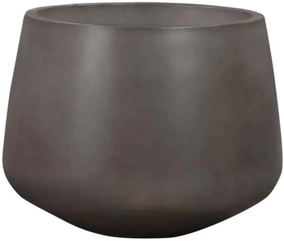 Armen Living Amethyst Grey Indoor or Outdoor Planter