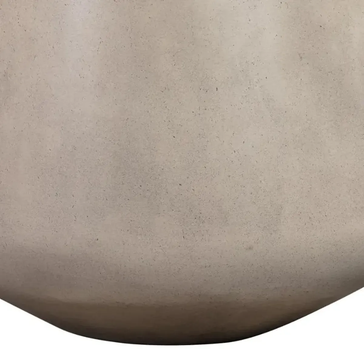 Armen Living Amethyst White Indoor or Outdoor Planter