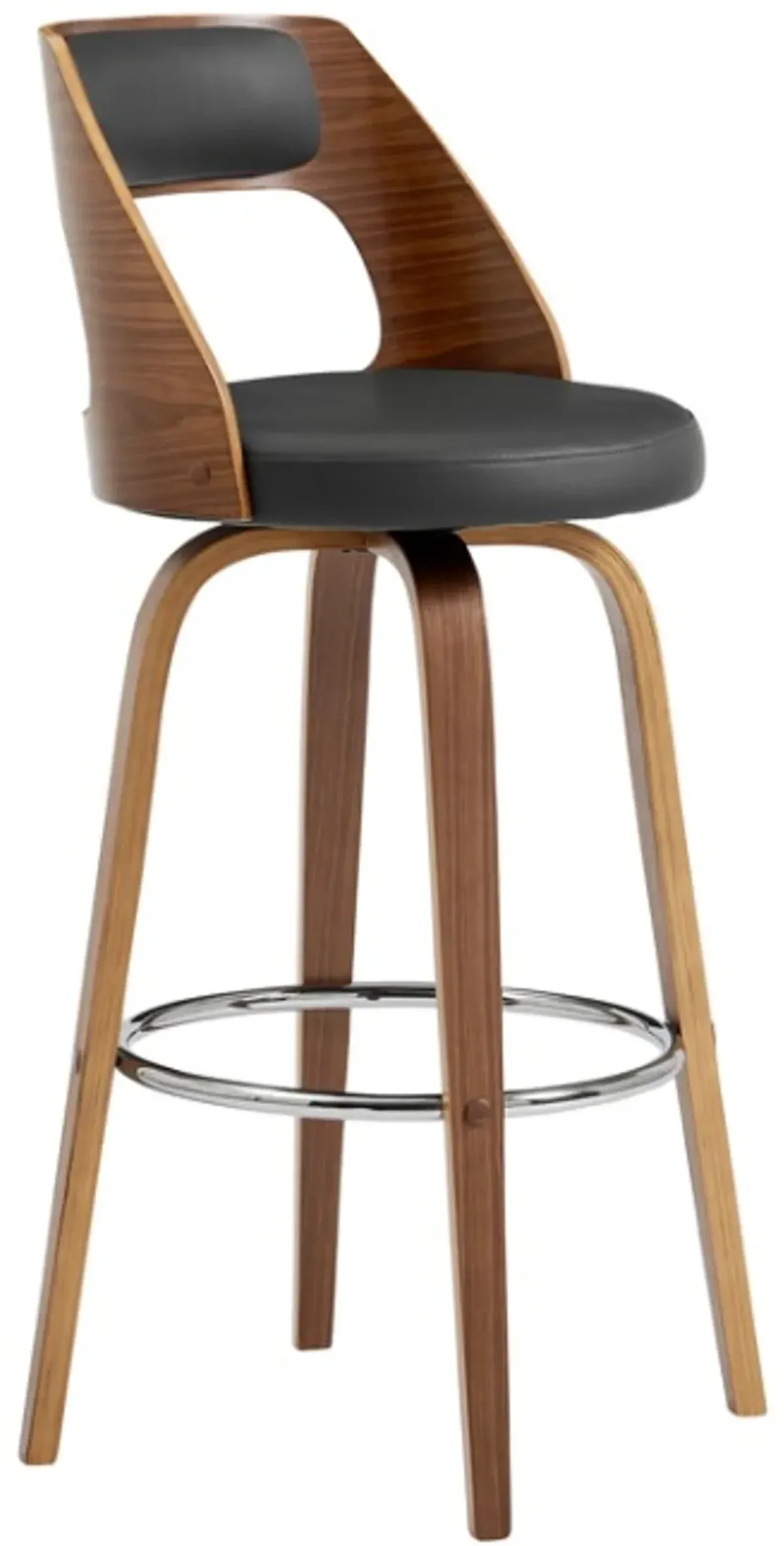 Armen Living Axel Gray 26" Swivel Counter Stool