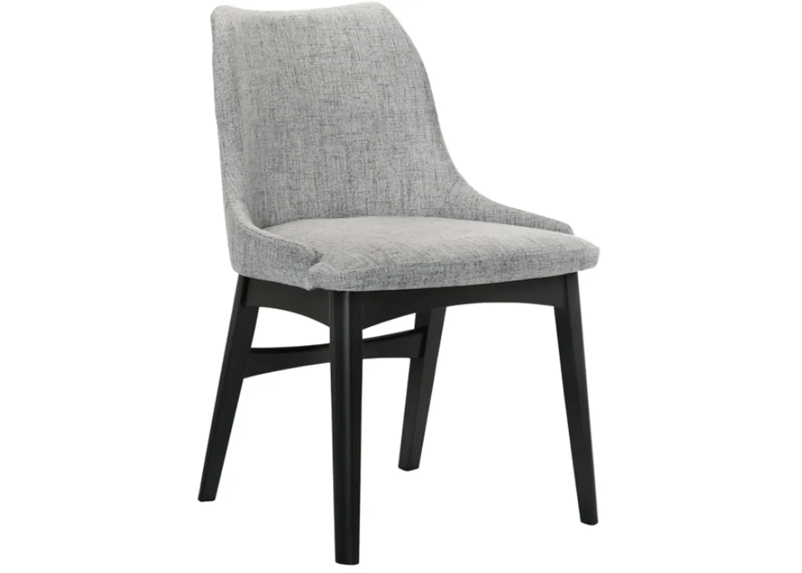 Armen Living Azalea 2-Piece Gray Dining Chairs