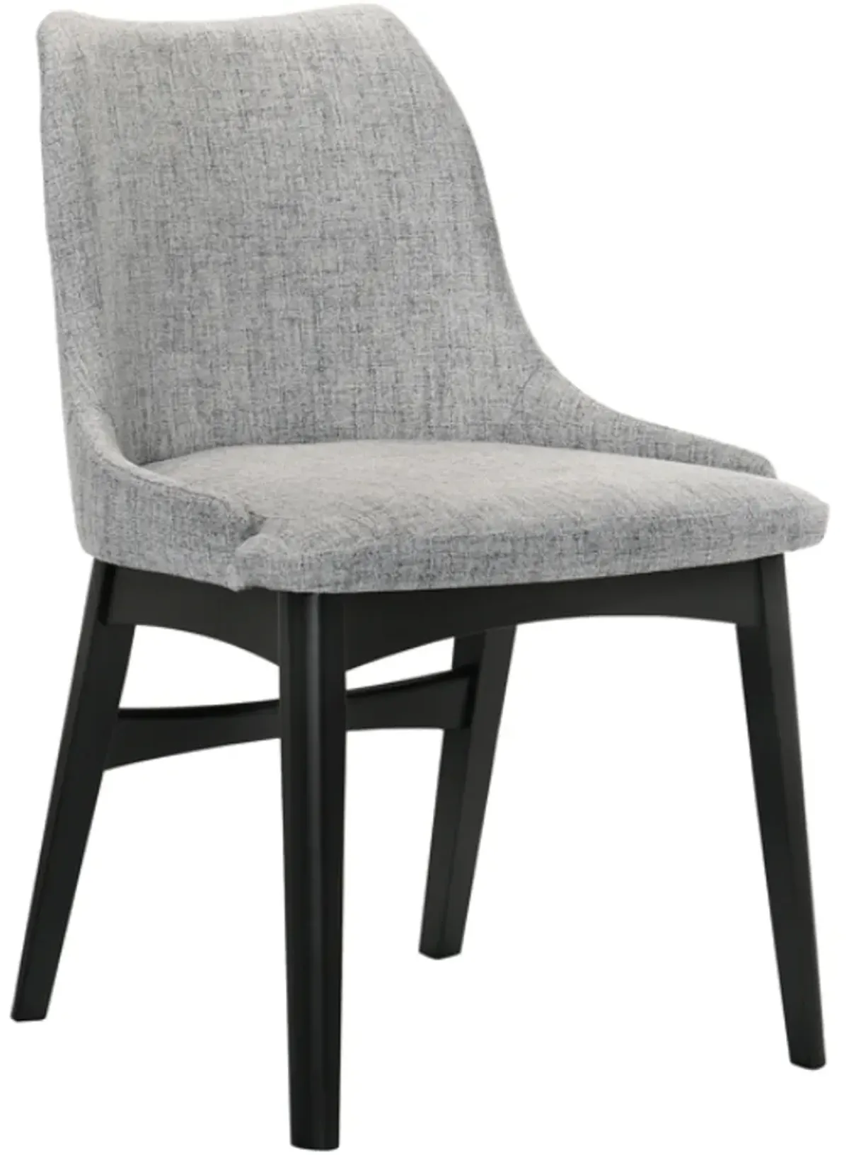 Armen Living Azalea 2-Piece Gray Dining Chairs