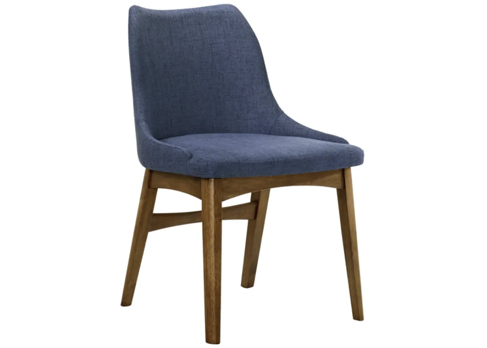 Armen Living Azalea 2-Piece Blue Dining Chairs