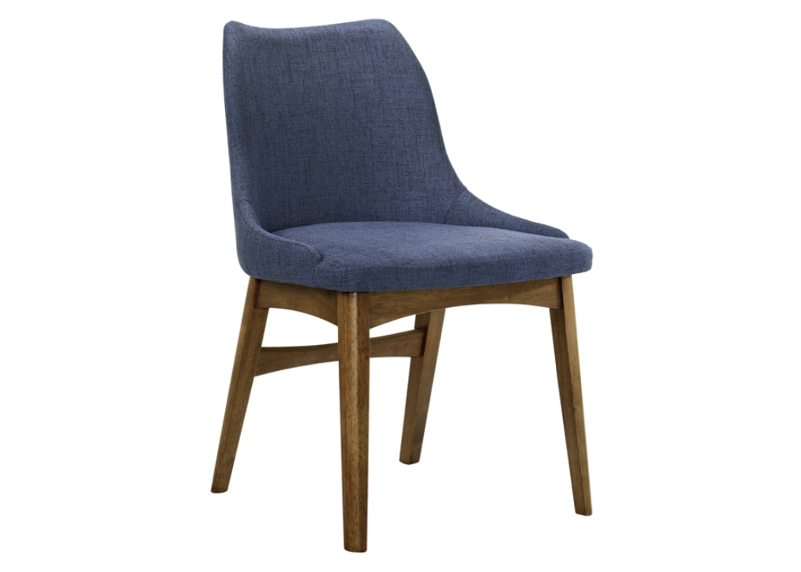 Armen Living Azalea 2-Piece Blue Dining Chairs