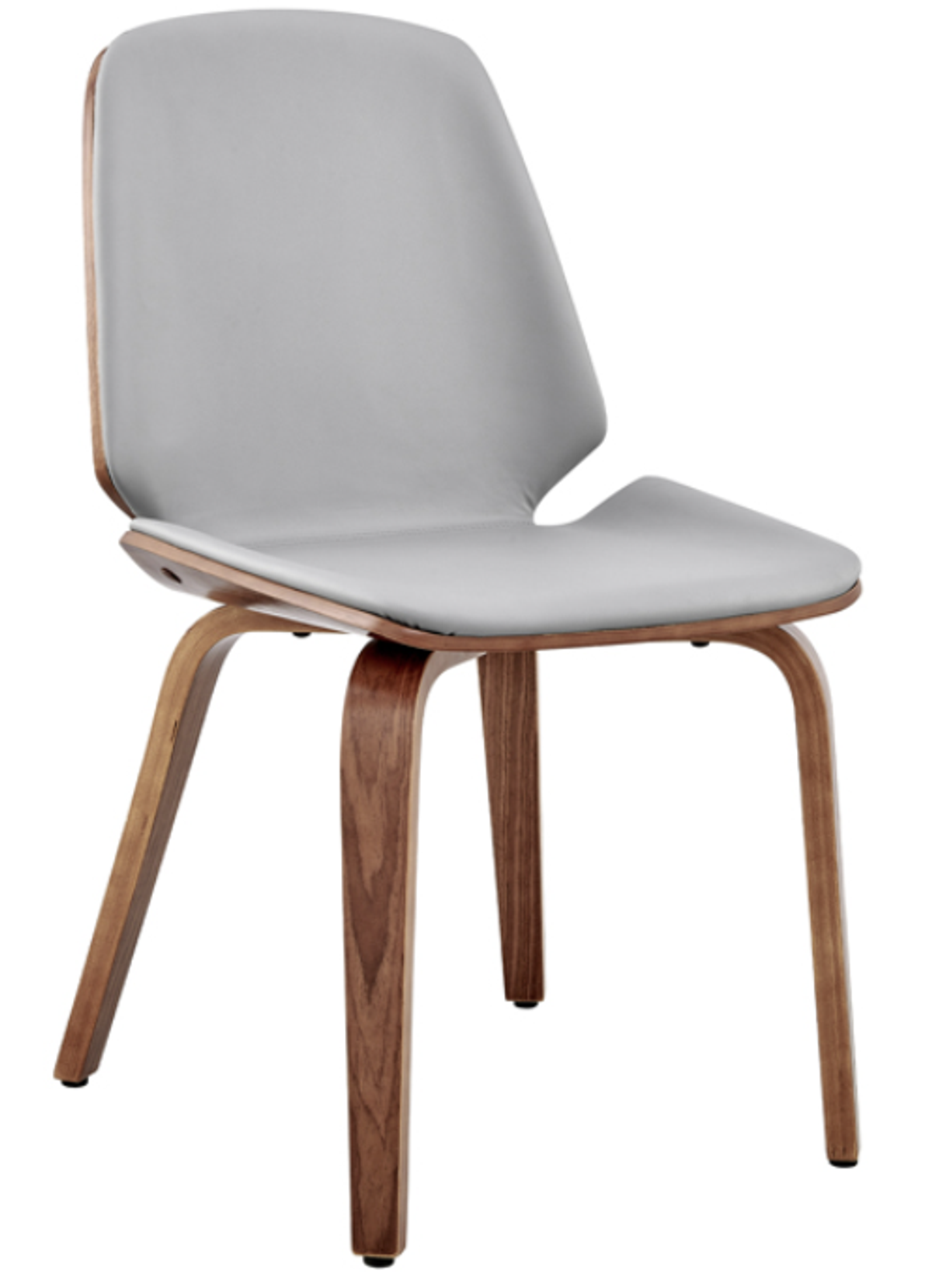 Armen Living Brinley Gray Dining Chair