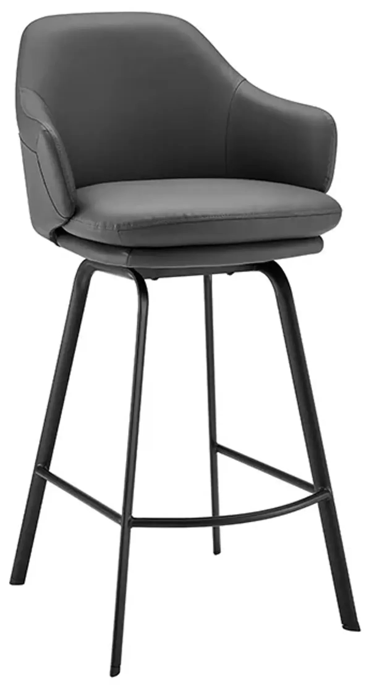 Armen Living Brigden Gray 26" Counter Stool